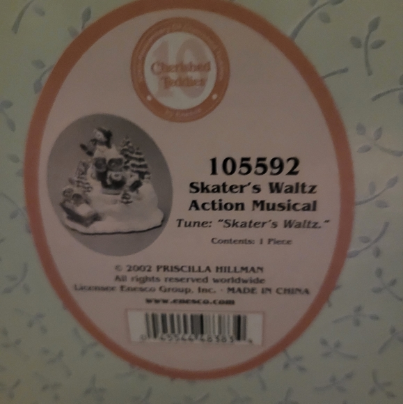 SKATER'S WALTZ Cherished Teddies - Picture 4 of 4